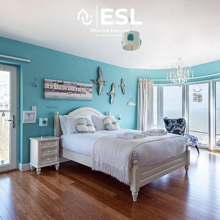 Beautiful En Suite 5 Bedroom Home With Sea Views New Quay  Exteriér fotografie