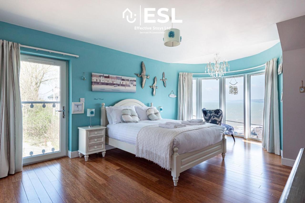 Beautiful En Suite 5 Bedroom Home With Sea Views New Quay  Exteriér fotografie