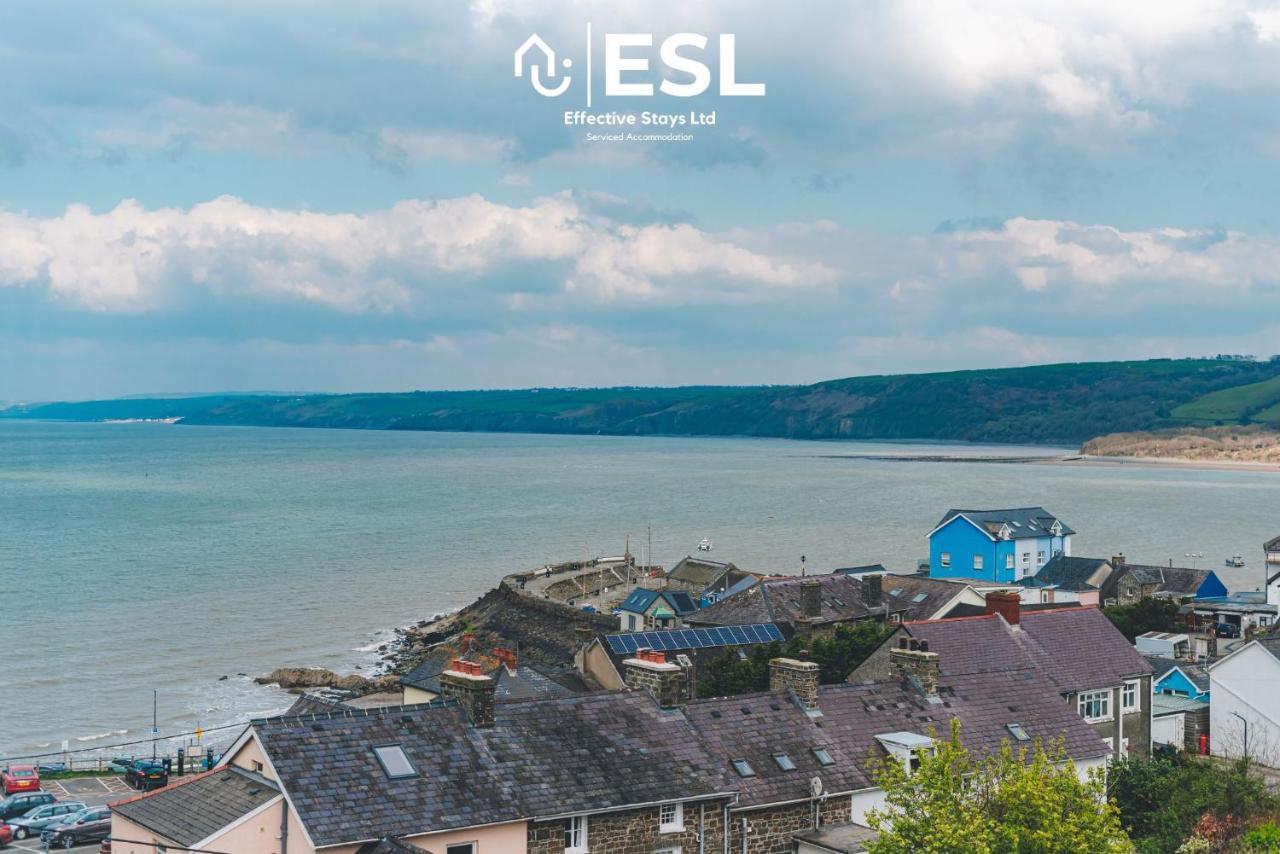 Beautiful En Suite 5 Bedroom Home With Sea Views New Quay  Exteriér fotografie
