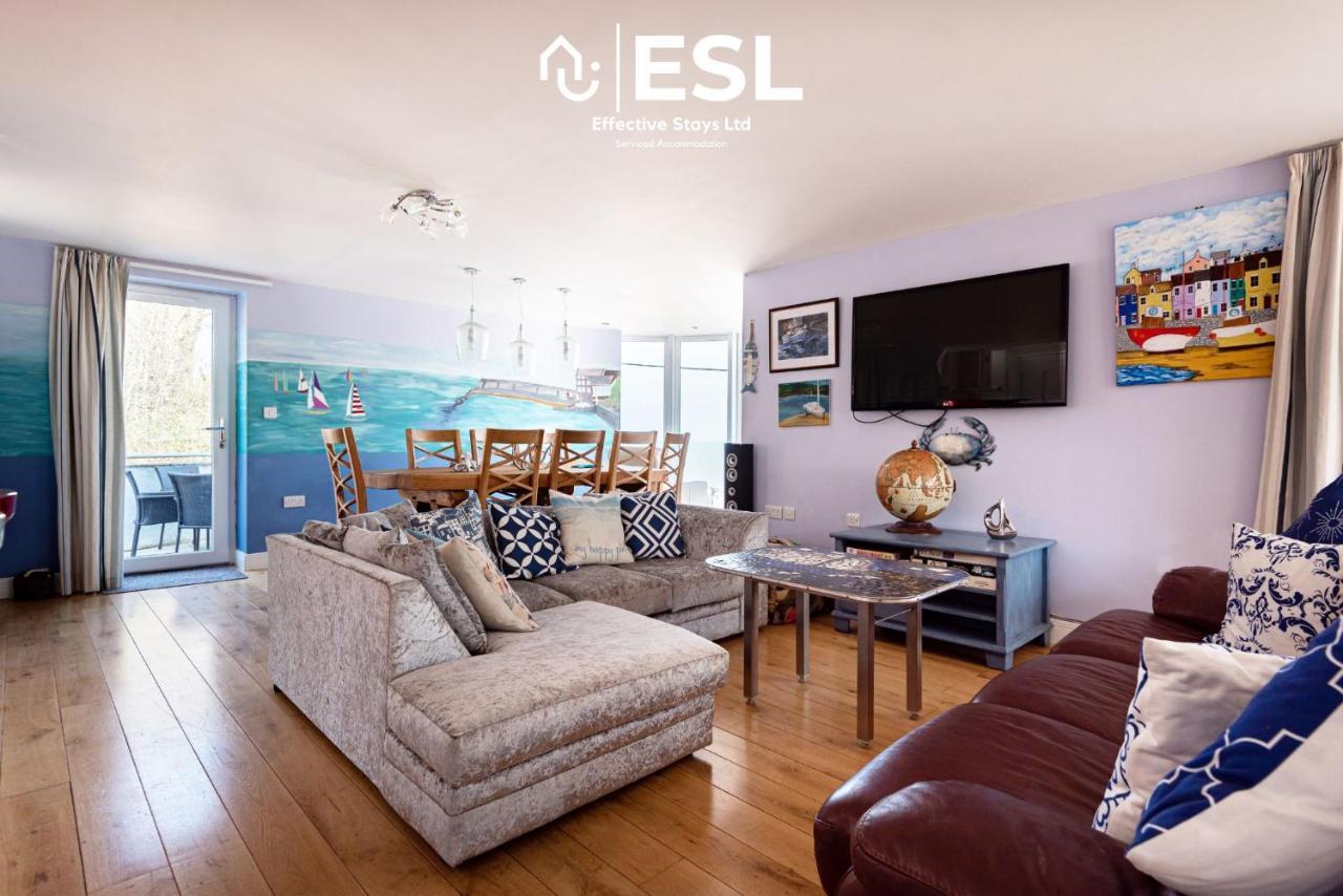 Beautiful En Suite 5 Bedroom Home With Sea Views New Quay  Exteriér fotografie