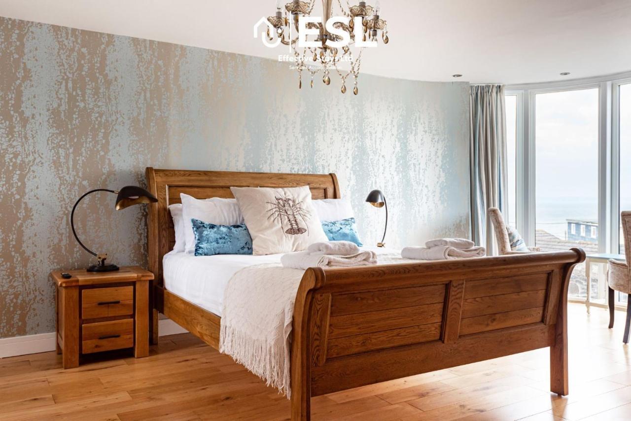 Beautiful En Suite 5 Bedroom Home With Sea Views New Quay  Exteriér fotografie
