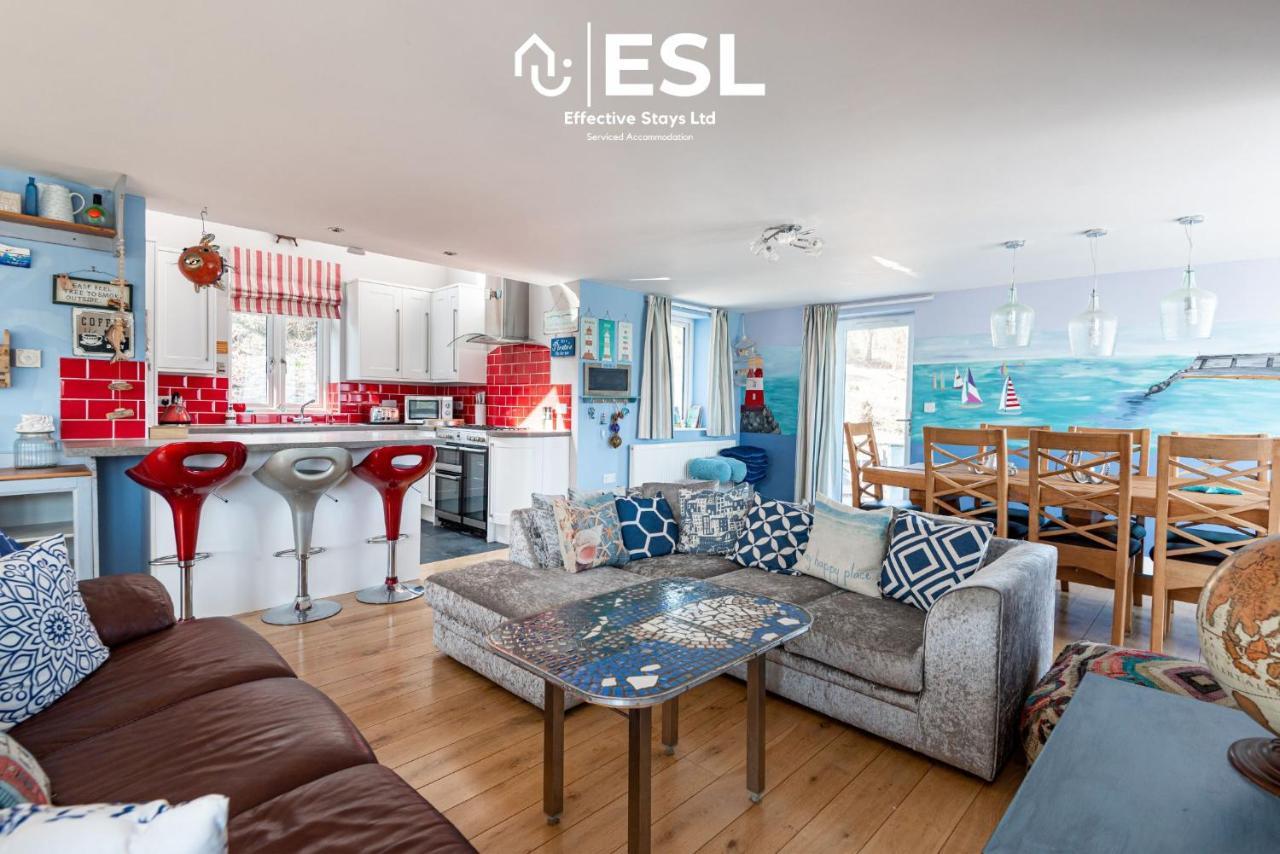 Beautiful En Suite 5 Bedroom Home With Sea Views New Quay  Exteriér fotografie